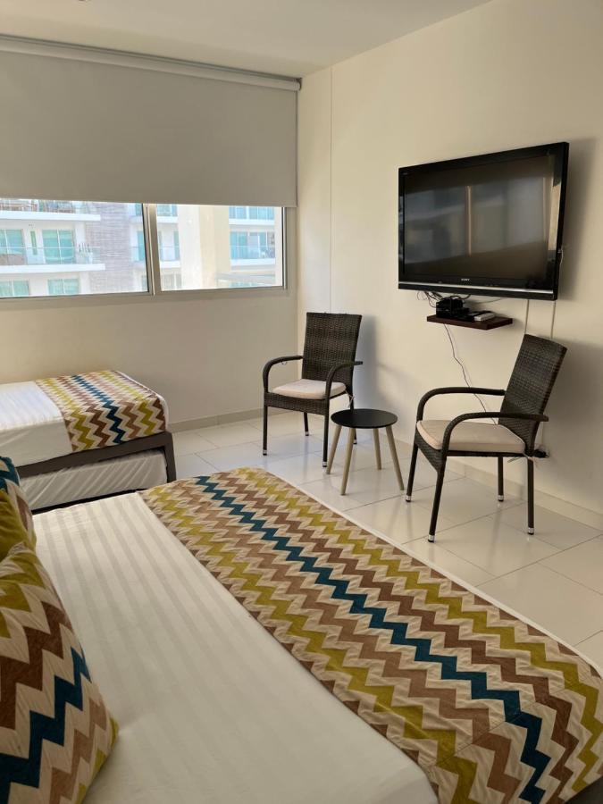 Morros 3 Aparthotel Cartagena Bagian luar foto